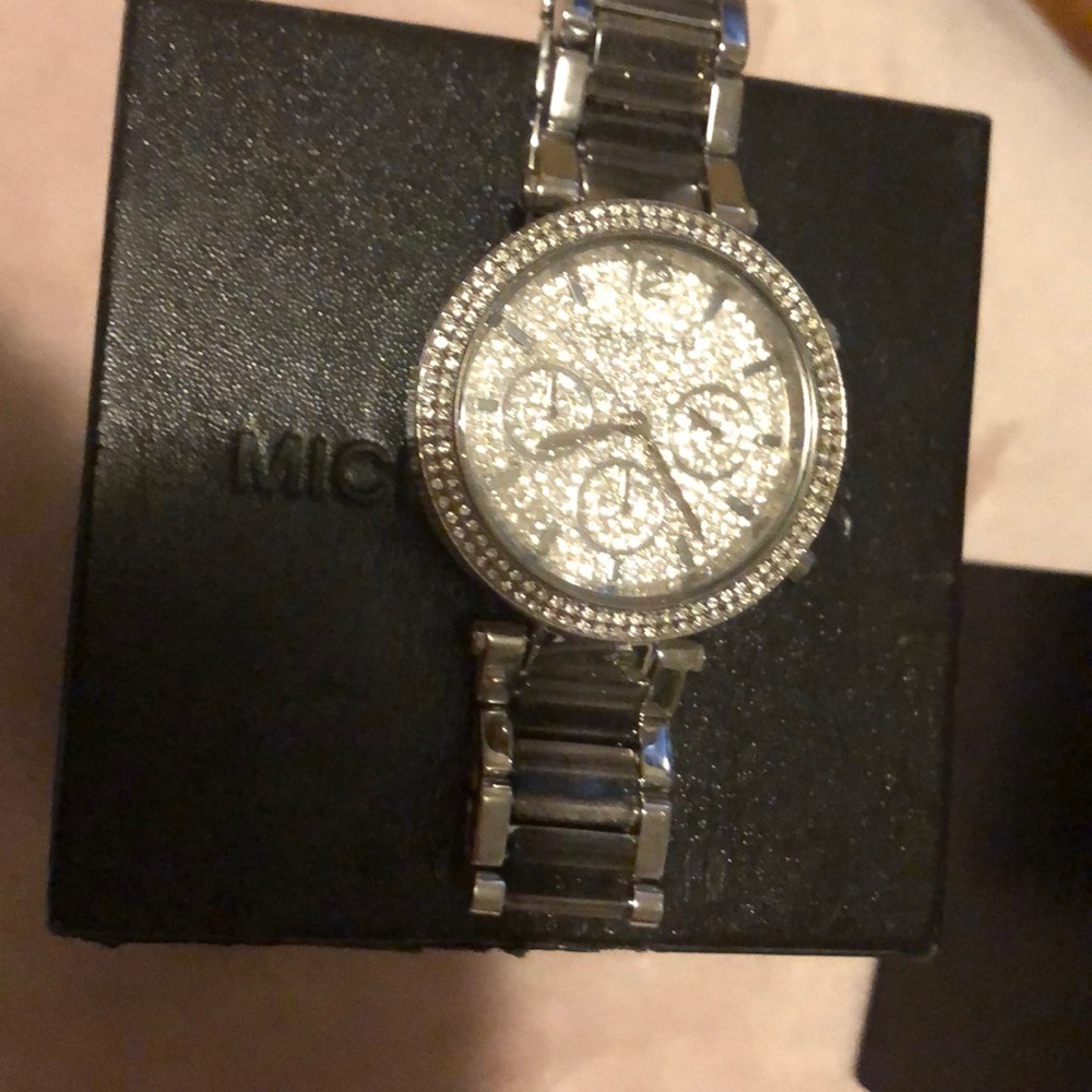 Silver Michael Kors watch